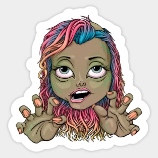 Reva Prisma Zombie emoji Sticker